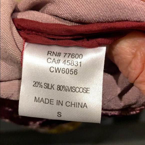 Chaser Keyhole Crushed Velvet Blouse - Picture 10 of 12